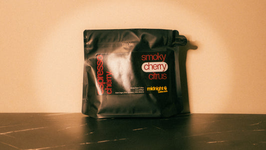 Espresso Cherry Blend (70% Sumatra + 30% Mexico)