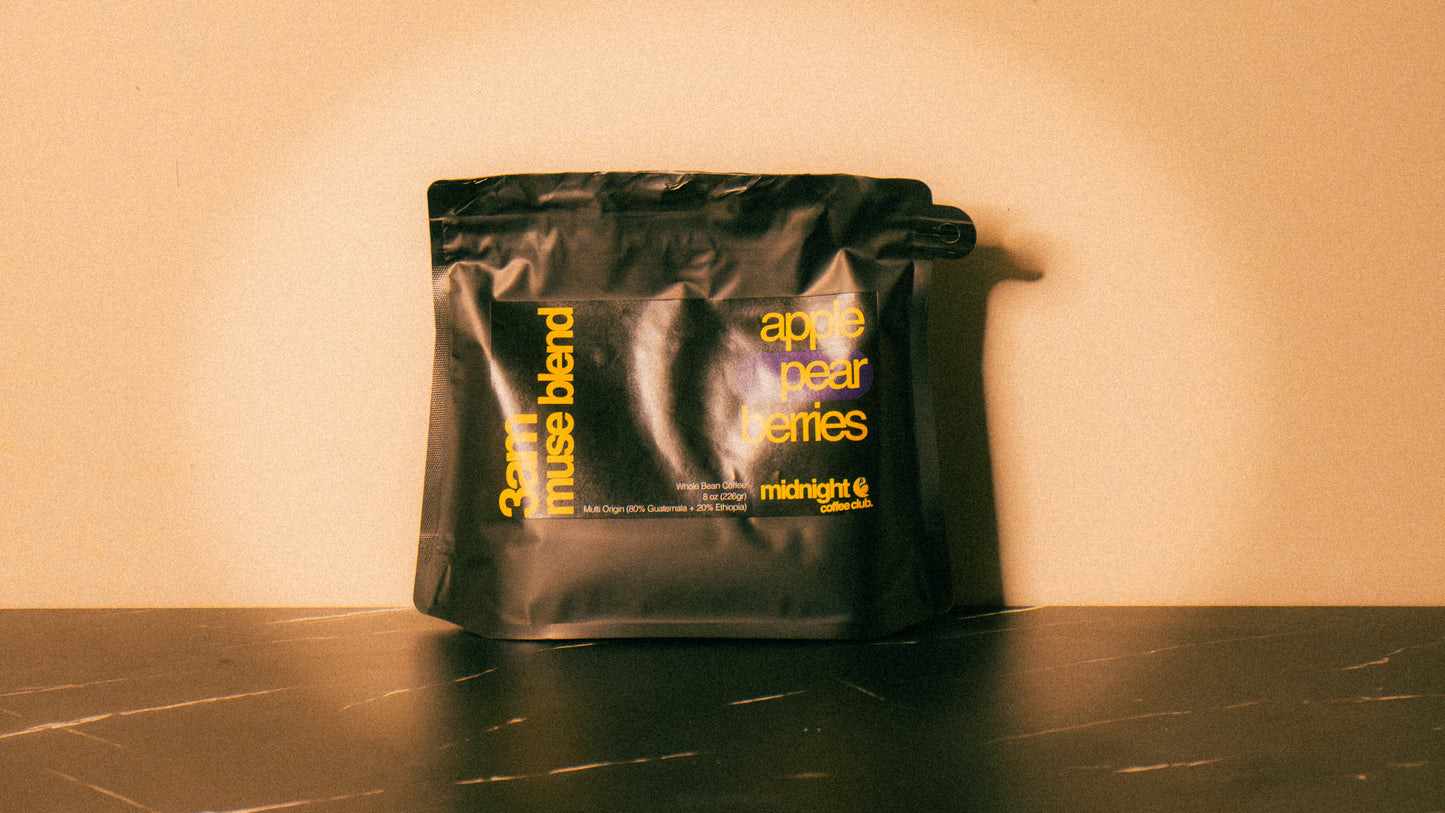 3 AM Muse Blend (80% Guatemala + 20% Ethiopia)